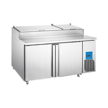Mesa Refrigerada Para Preparación de Pizzas 2 Puertas de 560 Litros PICL-2 Migsa