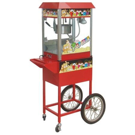 Fabricadora de Palomitas Eléctrica con Carro 8 Oz. (250 gr.)HP-BC-A Migsa