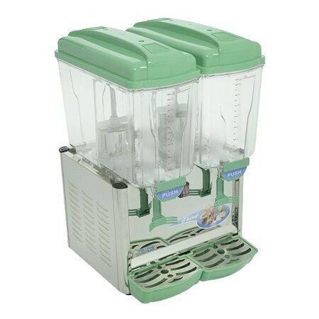 Enfriador de Aguas Frescas de 2 Tanques de 15 Litros c/u LYJ-230 Migsa