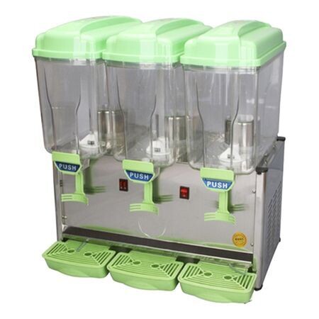 Enfriador de Aguas Frescas de 3 Tanques de 15 Litros c/u LYJ-345 MIgsa