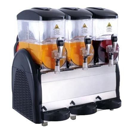 Granita de 3 Tazones de 12 Litros c/u MY-GRANITA-3S Migsa