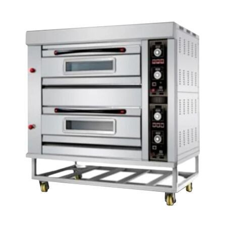 Horno a Gas de 2 Secciones para 6 Charolas HGO-26 Migsa
