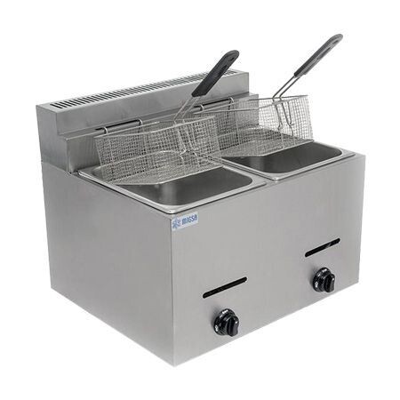 Freidora Doble de Mesa a Gas BN-72 Migsa