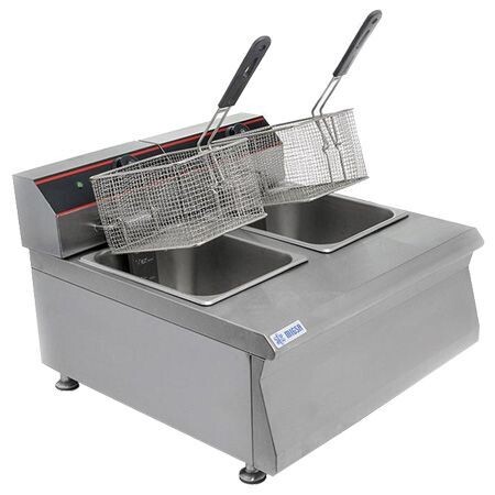 Freidor Eléctrico de 2 Tinas BN600-E601 Migsa