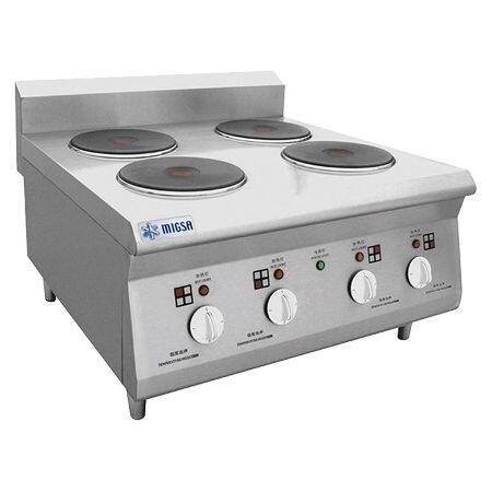 Parrilla Eléctrica con 4 Platos Calientes BN600-E603 Migsa