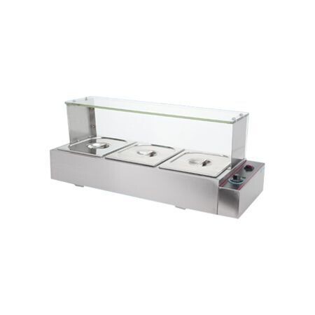 Baño María Eléctrico de 3 Insertos BN-B22 Migsa