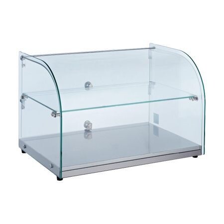 Vitrina Exhibidora Neutra Cristal Curvo RTZ-45L Migsa