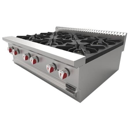 Parrilla 6 Quemadores a Gas CG-60 Drago