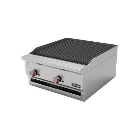 Asador Radiante a Gas 2 Quemadores AG-2R Drago