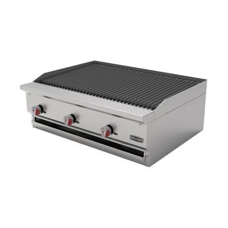 Asador Radiante a Gas 3 Quemadores AG-3R Drago