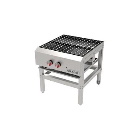 Estufón 1 Sección de Acero Inoxidable a Gas EG-13 Drago