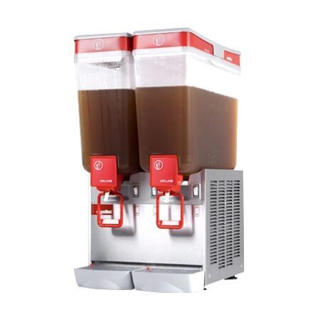 Enfriador y Despachador de Bebidas de 2 Tazones de 20 Litros c/u D20/2 Ugolini