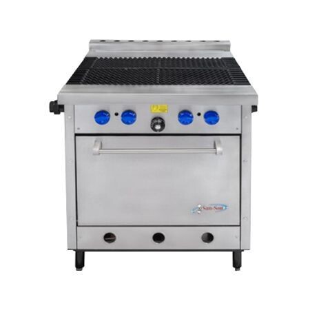 Estufa Extrapesada Parrilla a Gas  ZH-701-4 San-Son