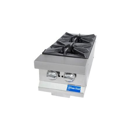 Parrilla Profesional de 2 Quemadores a Gas SS2Q San-Son