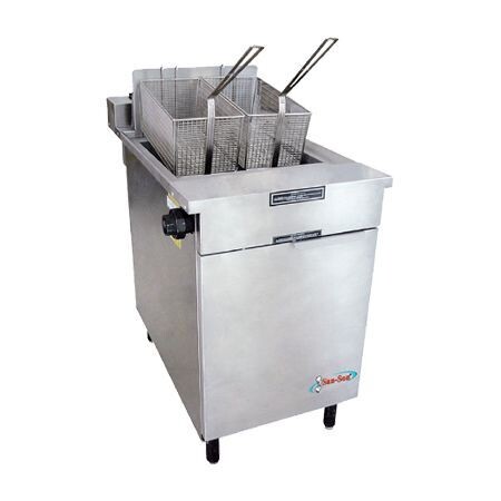 Freidora Profesional de Alta Producción a Gas 33 Litros ZF-70 San-Son