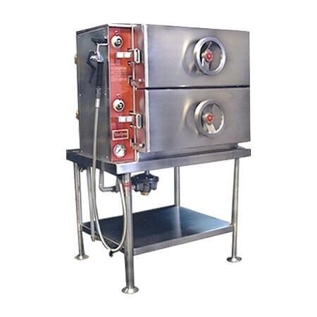 Cocedor de Alimentos a Vapor 2 Compartimientos CVD2 Madipsa
