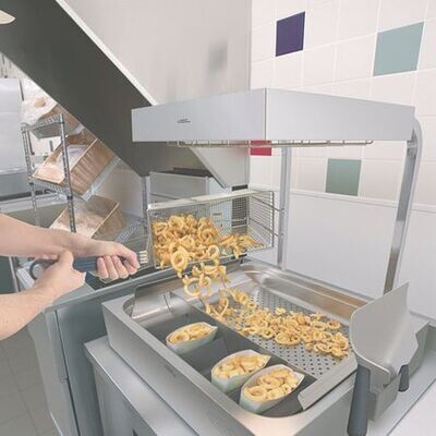Estaciones y Calentadores de Papas Fritas