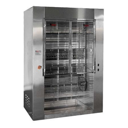 Rosticero para 30 Pollos Rancheros en Acero Inoxidable 30RANACE Valmex