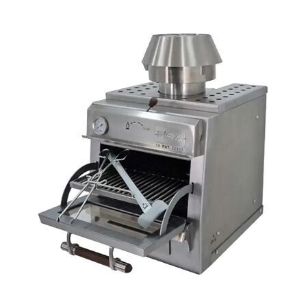 Horno para Carbón y Leña Pira 50 Silver Pira