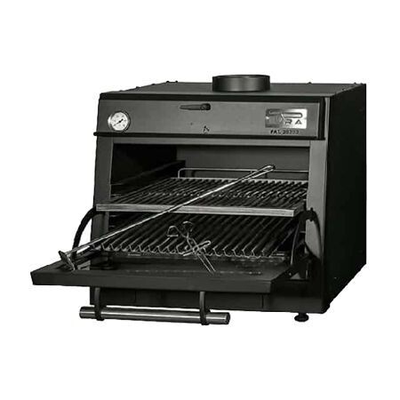 Horno para Carbón y Leña Pira 70 Black Pira