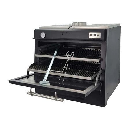 Horno para Carbón y Leña Pira 90 Black Pira