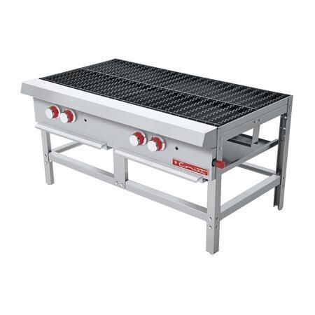 Fogón (Estufon) Doble a Gas 4 Quemadores EC-2T MASTER ECO Coriat
