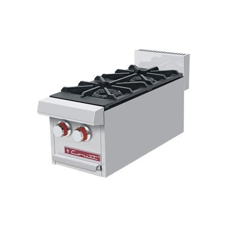 Parrilla a Gas 2 Quemadores PCV-2 MÁSTER ECO Coriat