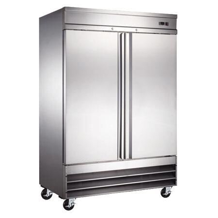 Refrigerador 2 Puertas Solidas RV-2PS-SS-01 Icehaus