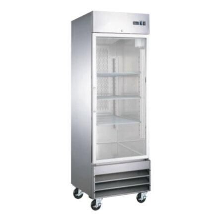 Congelador 1 Puerta de Cristal CV-1PC-SS-01 Icehaus