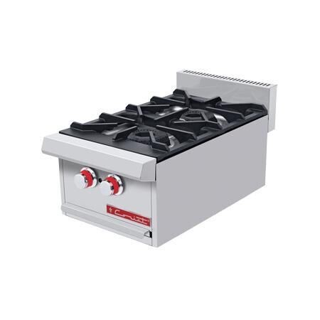 Parrilla a Gas 2 Quemadores PCV-2 HD TREND Coriat