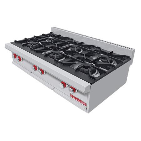 Parrilla a Gas 6 Quemadores PCV-6 HD ECO Coriat