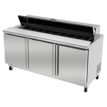 Mesa Refrigerada para Preparación de Ensaladas APTS-72-18-HC (Professional Line) Asber