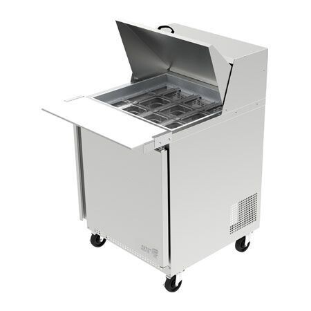 Mesa Refrigerada para Preparación Mega-Top APTM-27-12-HC (Professional Line) Asber