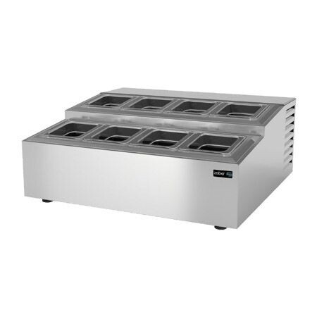 Topping Refrigerado Para Mostrador ATC-4+4-HC Asber