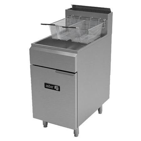 Freidora a Gas 1 Tina 35 Litros AEF-75-S (Restaurant Line) Asber