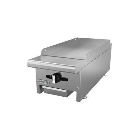 Plancha Lisa a Gas con Placa de 5/8″ AEMG-12 (Restaurant Line) Asber