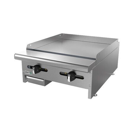 Plancha Lisa a Gas con Placa de 5/8″ AEMG-24 (Restaurant Line) Asber