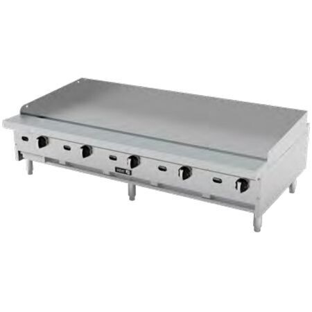 Plancha Lisa Termostática a Gas con Placa de 1″ AETG-72-H (Restaurant Line) Asber