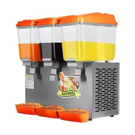 Dispensador de Bebidas Frías 3 Tazones LSJ-12X3 Kreppsland