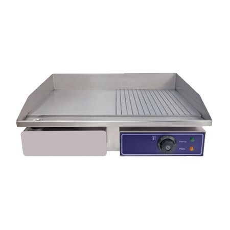 Plancha Eléctrica Acanalada/Plana DPL-818-2 Kreppsland