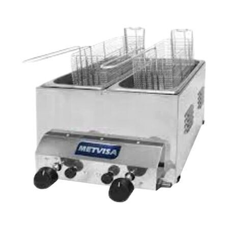 Freidora a Gas de 6 Litros FG-3D Metvisa
