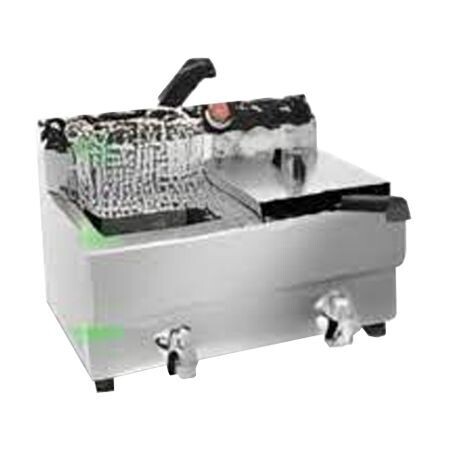Freidora Eléctrica 2 Tanques 42 Litros (21+21) DZL-42L Kreppsland