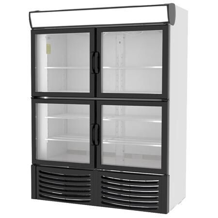 Refrigerador Vertical 4 Puertas de Vidrio VBL-600-4P Masser