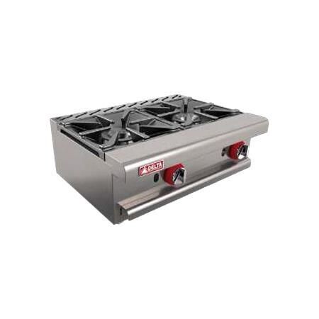 Parrilla 2 Quemadores a Gas 1-2-H MIX (Flamoon) Delta