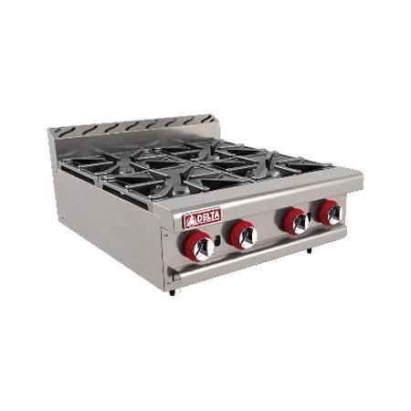 Parrilla 4 Quemadores a Gas 2-4 TOP (Flamoon) Delta