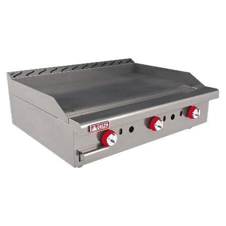 Plancha 3 Quemadores a Gas 3-G PRO (Chamusca) Delta