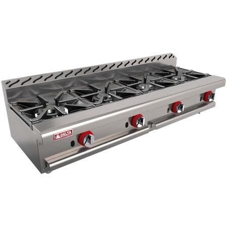 Parrilla 4 Quemadores a Gas 1-4 MINI TOP (Flamoon) Delta