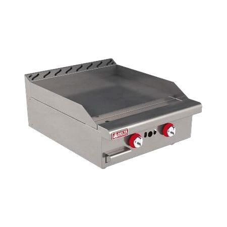 Plancha 2 Quemadores a Gas 2-G PRO (Chamusca) Delta
