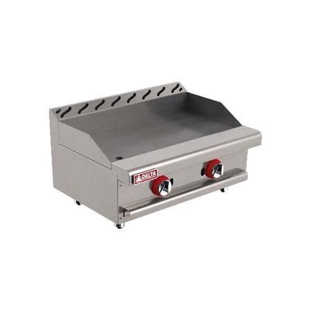 Plancha 2 Quemadores a Gas 2-G MINI MIX (Chamusca) Delta