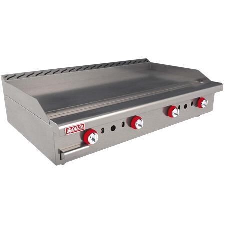 Plancha 4 Quemadores a Gas 4-G MIX (Chamusca) Delta